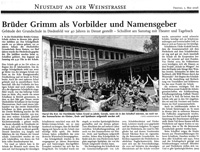 Brüder Grimm als Vorbilder